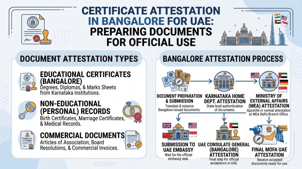 Certificate Attestation Services in Bangalore