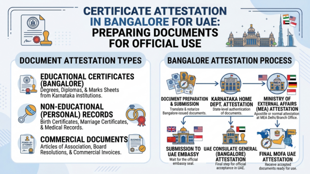 Certificate Attestation Services in Bangalore